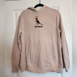 Basquiat Tan Hoodie for Men
